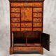 Louis XVI Period Law Secretary - Eastern Work - Loupe d'Orme - 18th