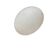 Ceiling light or wall sconce in white speckled glass Clichy 25 cm