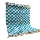 Bluzza checkered rug 170x120cm