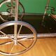 Rolling trolley with wheels