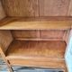 Renovated old oak cabinet, walnut magnifying glass and canning