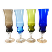 Lot de 4 flûtes à champagne
