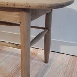 Solid oak coffee table