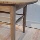 Solid oak coffee table