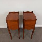 Pair of Louis XV style bedside tables