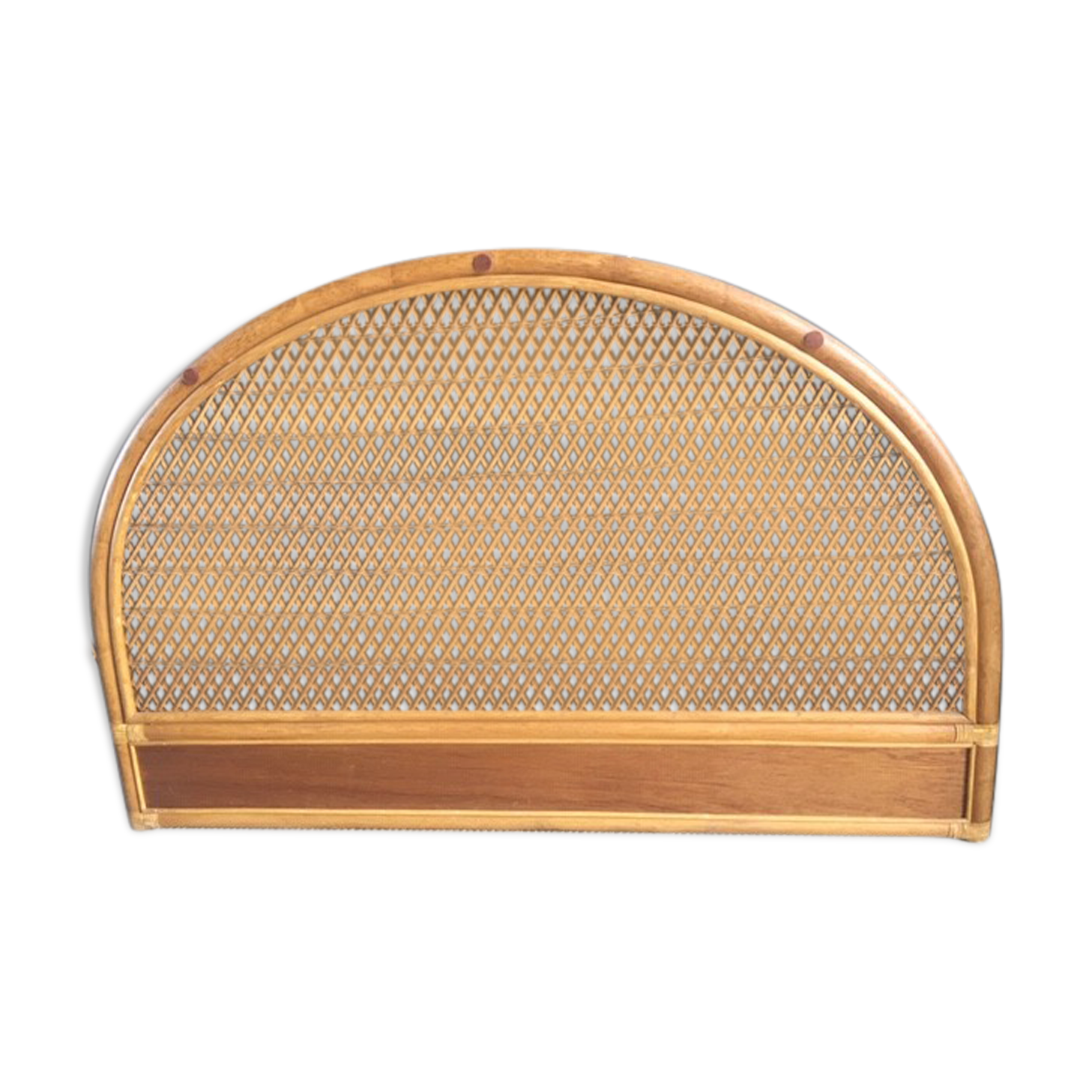 Headboard wicker rattan 140 cm