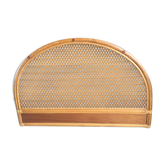 Headboard wicker rattan 140 cm