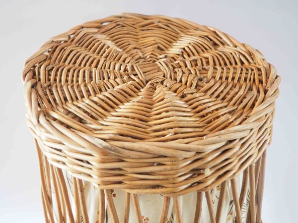 Corbeille panier en rotin