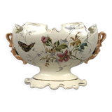 Planter of oblong shape on foot