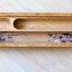 Plumier en bois décoré
