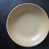 Set de 5 assiettes creuses en céramique effet grès