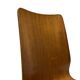 Chaise de salle à manger vintage Friso Kramer pour Auping 'Euroika' en contreplaqué, Pays-Bas 1960