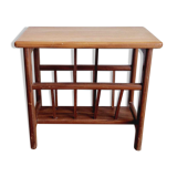 Teak magazine rack