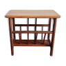 Teak magazine rack