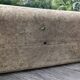 Old fibrecement planter in Eternit style.