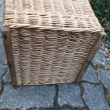 Wicker basket or laundry basket