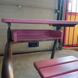 Simple wooden desk