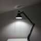 Architect Adjustable Green Swing-Arm Desk Lamp, 1970s