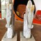 Greenhouse book art deco zoomorphic horse head in marble onyx