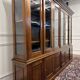 Large English Bookcase with Glass Doors