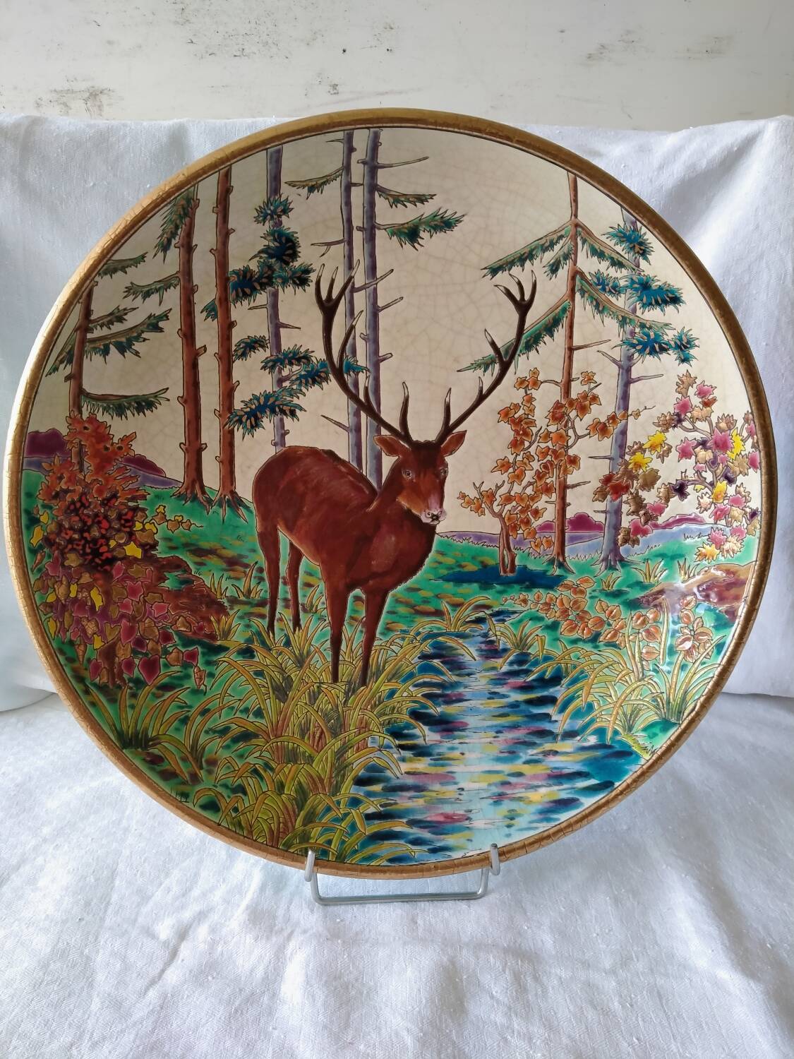 Large Longwy Dish