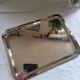 Large Silver Metal Serving Tray