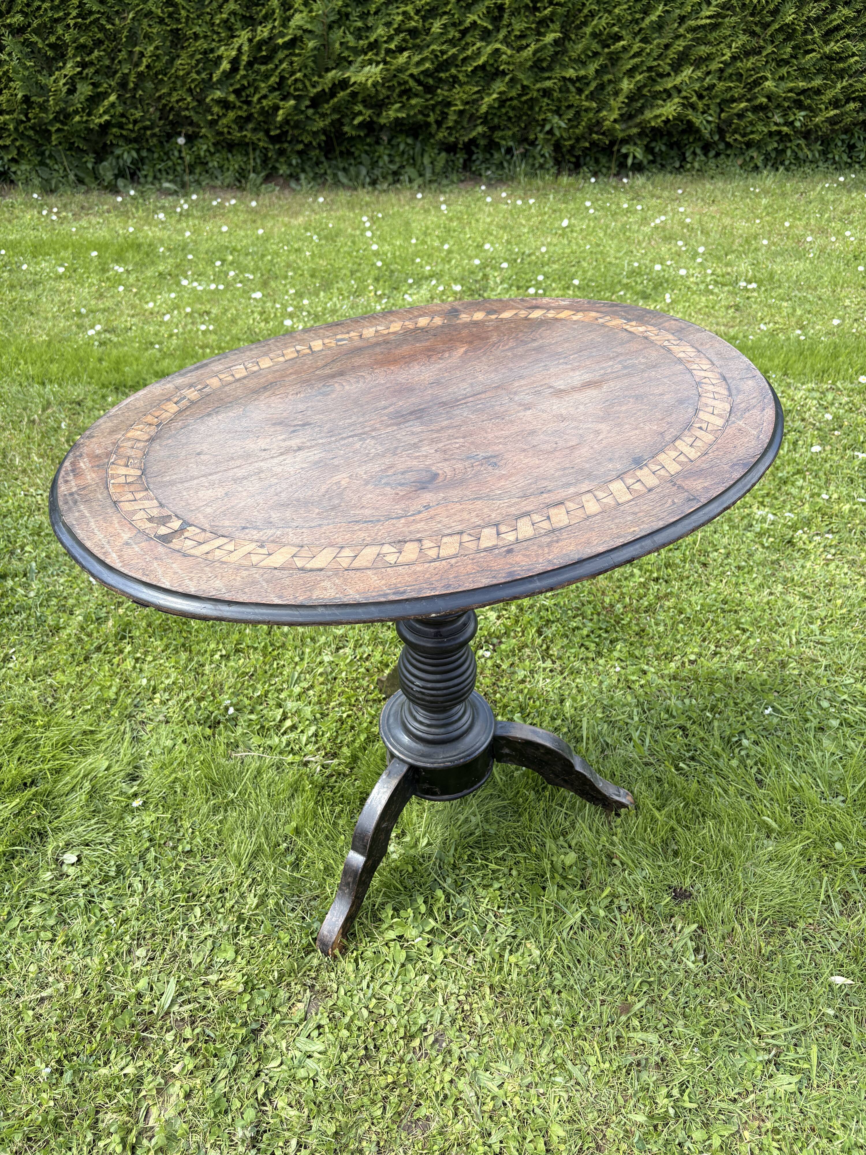 Table de jeu Napoléon III