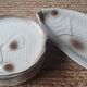 Set of 12 dinner plates and dish