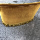 Bench velvet gold vintage