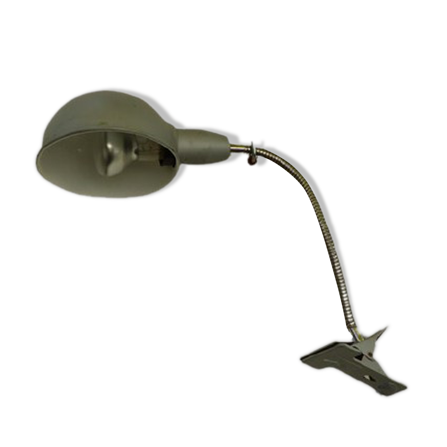 Lampe de bureau flexible style industriel