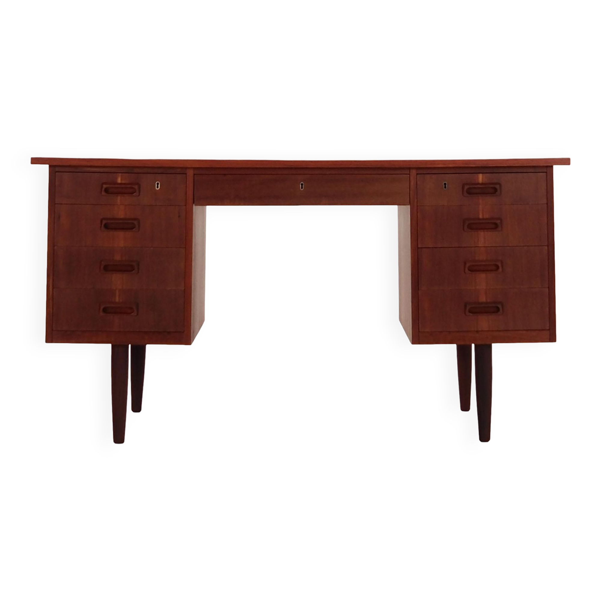 Teak desk, Danish design, 1970s, production: Denmark