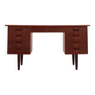 Teak desk, Danish design, 1970s, production: Denmark