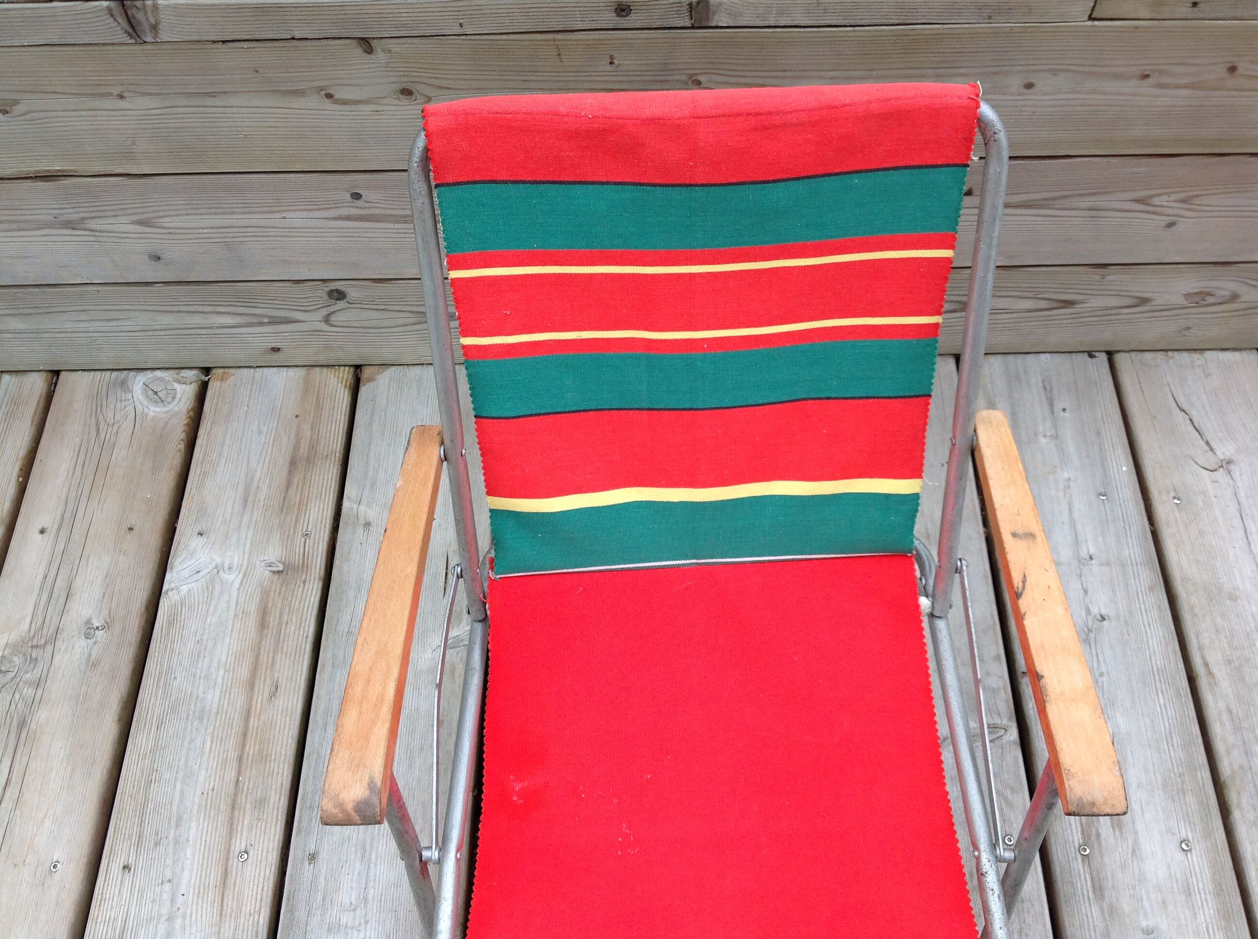 Children's camping armchair