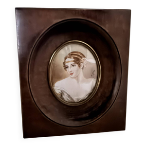 Miniature sous verre