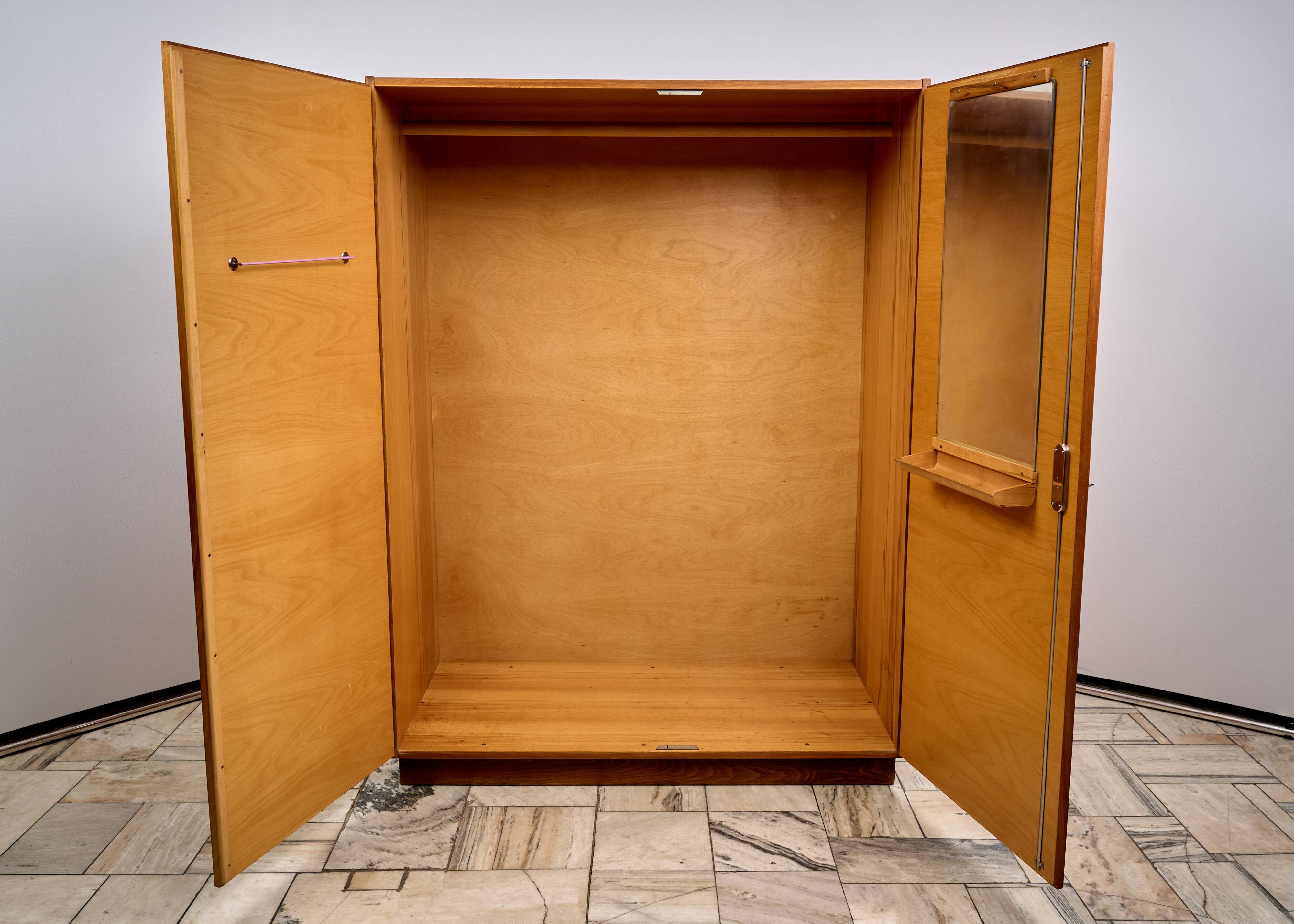 Vintage Wardrobe Up-Zavody, 1960s, Czechoslovakia