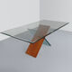 Théorème contemporary dining table by Luigi Gorgoni for Roche Bobois 1980s
