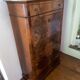 Secretary Louis Philippe in walnut bramble and marble tray