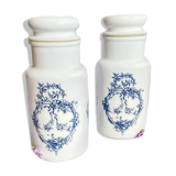 Lot of apothecary jars