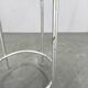 1950s German Industrial Stool with Plywood Seat