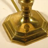 Golden brass lamp