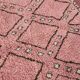 Moroccan geometric rug pink 150/250cm