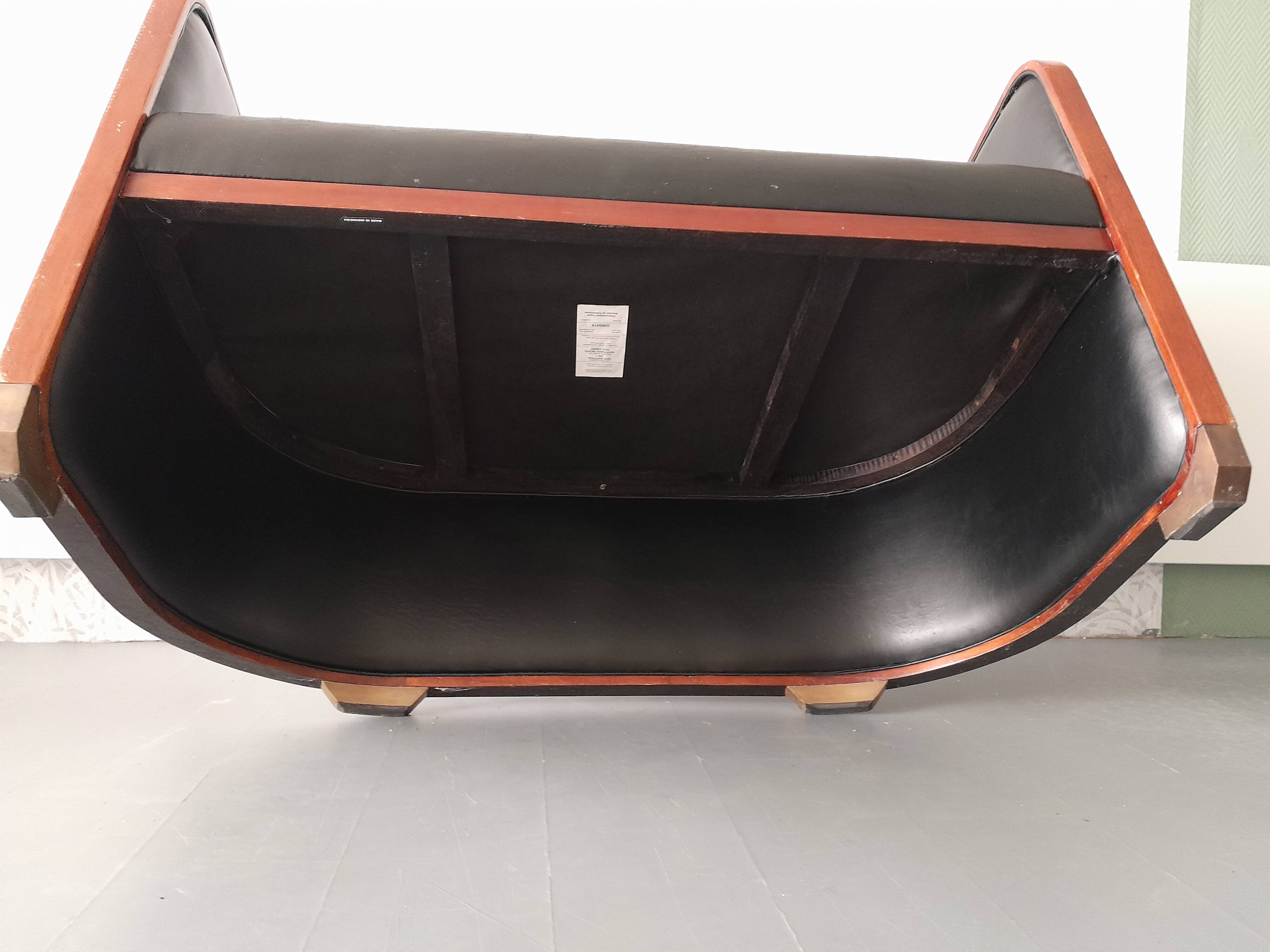 Club-Sofa Studio Globe Wernicke, 1930's - 1940's, art deco