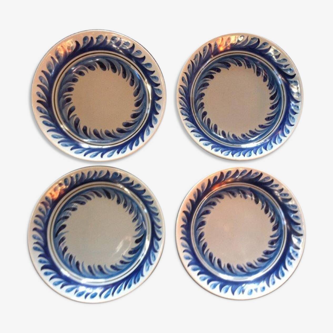 4 plates Roger Capron