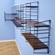 Dutch modular shelving unit by A. Dekker for Tomado, 1960s