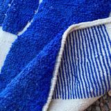 Unique natural wool Moroccan rug 2.5x1.5 m