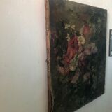 Painting still life flowers