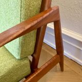 Vintage "Paper Knife" bench and armchair set by Kai Kristiansen