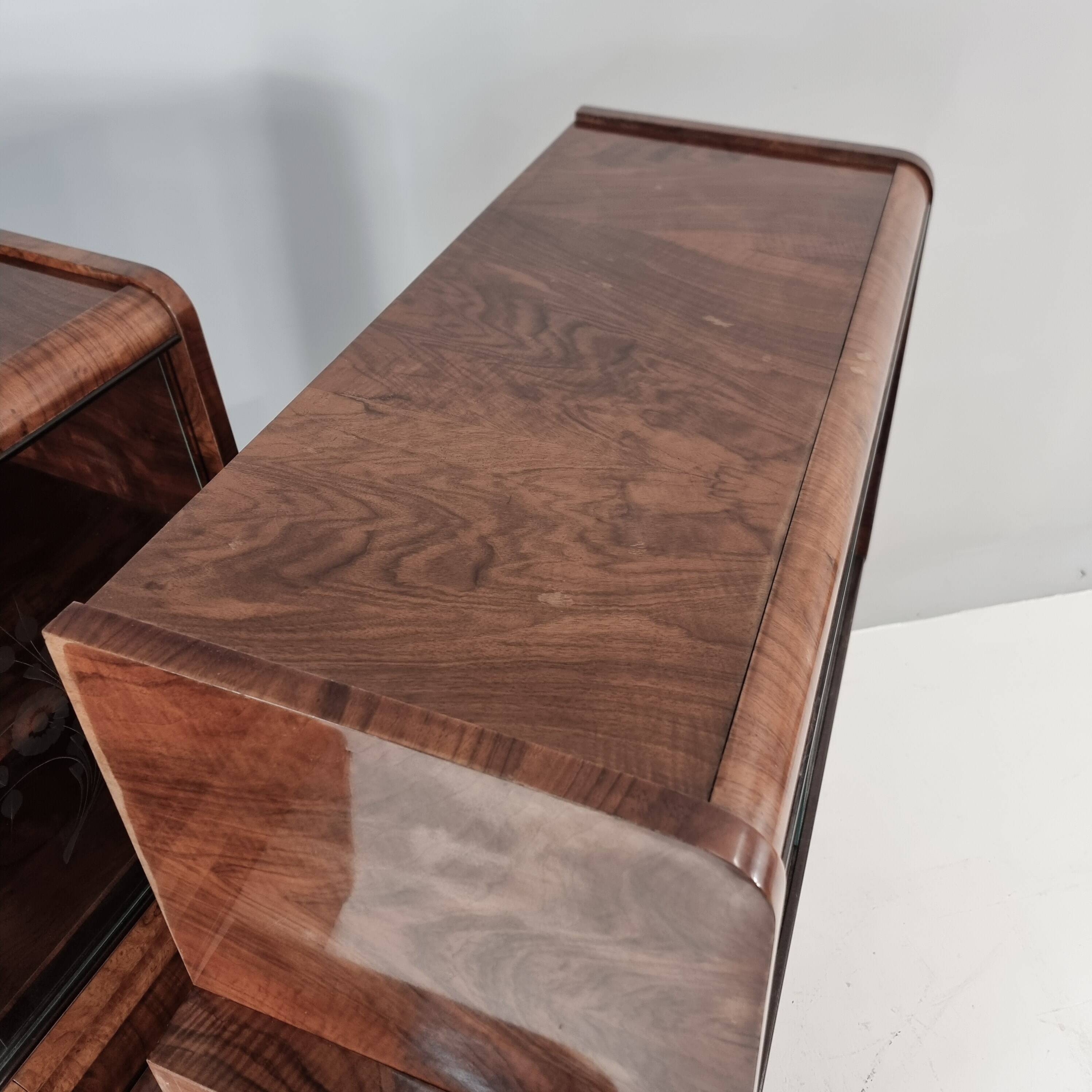 Art Deco Cabinets, 1940s