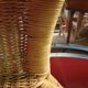 Two-chair wicker set and coffee table