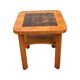 Table basse carrée art déco, Allemagne années 1950.